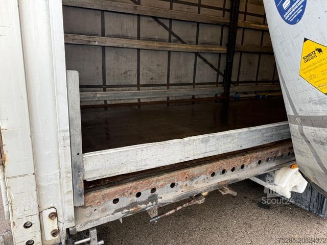 Semirimorchio con telone SCHMITZ CARGOBULL 3 Achs MEGA Liftachse Hubdach SAF-axles TÜV9/26