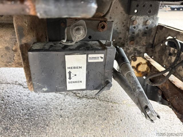Semi-remorque bâchée SCHMITZ CARGOBULL 3 Achs MEGA Liftachse Hubdach SAF-axles TÜV9/26