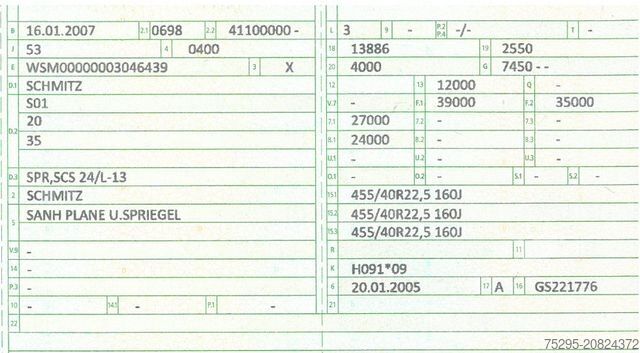 Semirimorchio con telone SCHMITZ CARGOBULL 3 Achs MEGA Liftachse Hubdach SAF-axles TÜV9/26