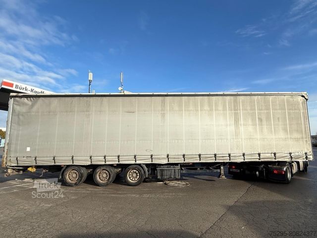 Otevřený návěs s plachtou KÖGEL 3 Achs MEGA Hubdach Liftachse SAF TÜV 01/2026