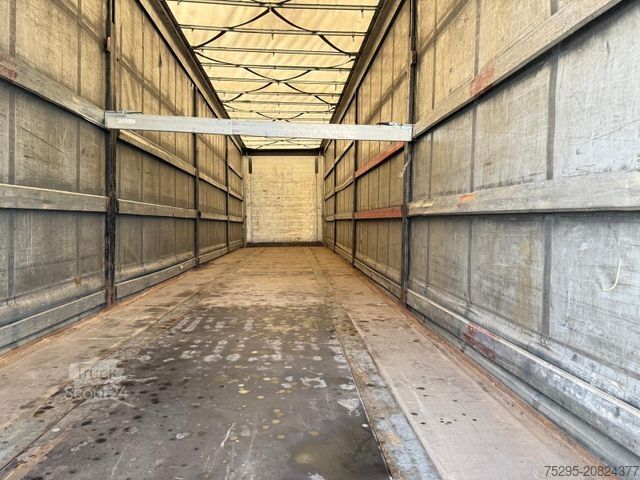 Otevřený návěs s plachtou KÖGEL 3 Achs MEGA Hubdach Liftachse SAF TÜV 01/2026