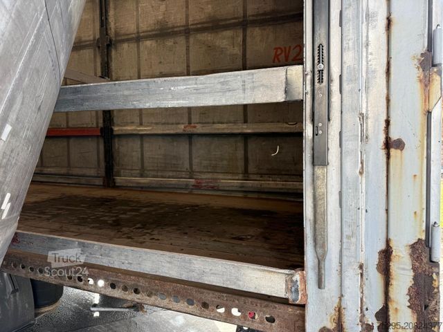 Otevřený návěs s plachtou KÖGEL 3 Achs MEGA Hubdach Liftachse SAF TÜV 01/2026