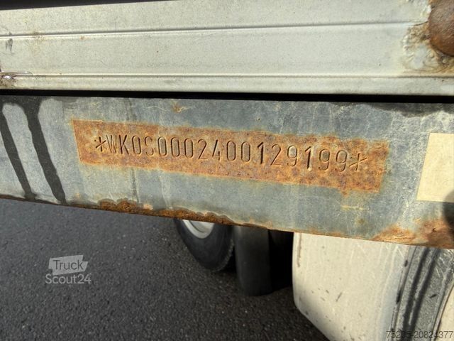 Otevřený návěs s plachtou KÖGEL 3 Achs MEGA Hubdach Liftachse SAF TÜV 01/2026