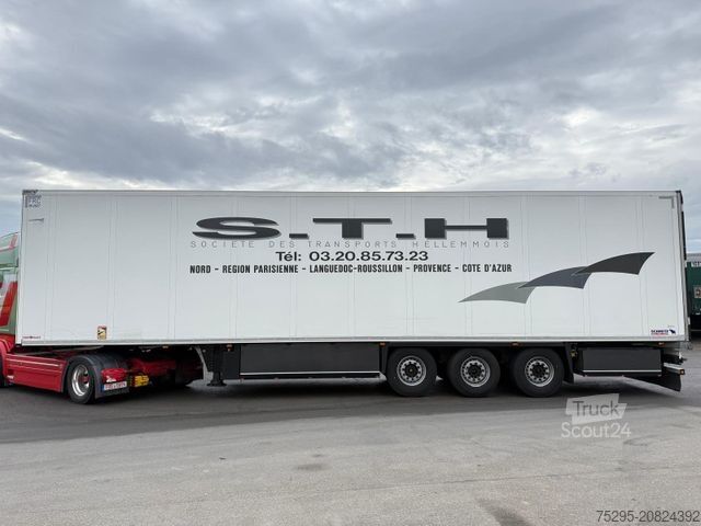 Semi-remorque frigorifique SCHMITZ CARGOBULL 3Achs Carrier1350 Innen2,85 Doppelstock FRC9/27