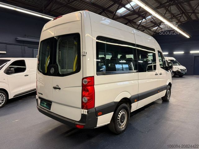 Mikroautobusas VOLKSWAGEN Crafter L2H2 Klima 8 Sitze + Rollstuhl AMF Bruns