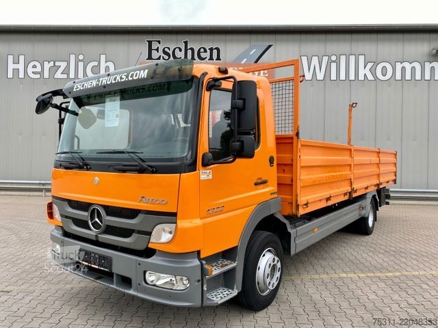 LKW mit Pritsche (offen) MERCEDES-BENZ Atego 1322 GerüstbauPritsche*13Tonner*3Sitze*AHK