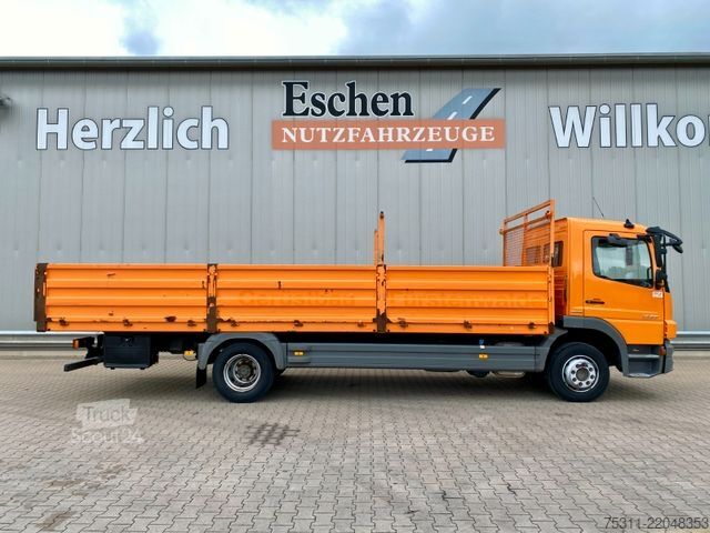 LKW mit Pritsche (offen) MERCEDES-BENZ Atego 1322 GerüstbauPritsche*13Tonner*3Sitze*AHK