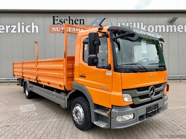 LKW mit Pritsche (offen) MERCEDES-BENZ Atego 1322 GerüstbauPritsche*13Tonner*3Sitze*AHK