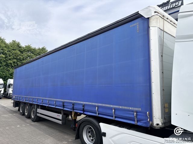Відкритий напівпричіп з тентом SCHMITZ CARGOBULL SCS 24/L - 13.62 E B, ADR, Lift