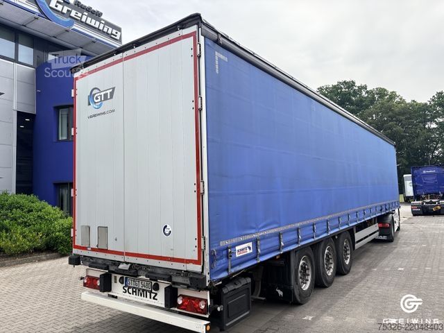 Відкритий напівпричіп з тентом SCHMITZ CARGOBULL SCS 24/L - 13.62 E B, ADR, Lift