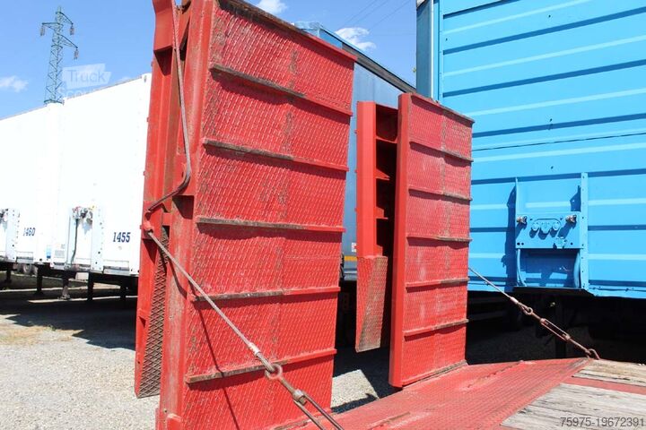 Semirimorchio ribassato per il trasporto di macchine edili piacenza semirimorchio carrellone rampe usato