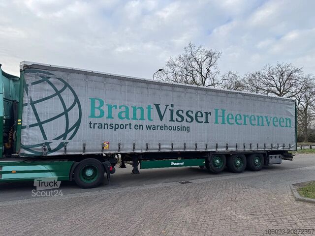 Csúszó ponyvák Krone 3-ass schuifzeilen oplegger