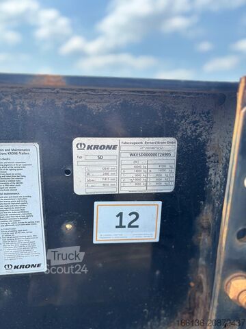 Semitrailer Krone Box Liner SDC 27 eLTU4