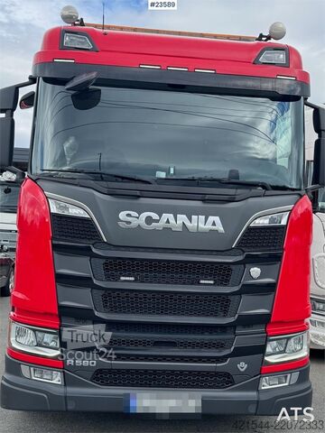 Skraldevogn Scania R580 8x4 Tipper Truck – Only 250,000 km! WATCH VID