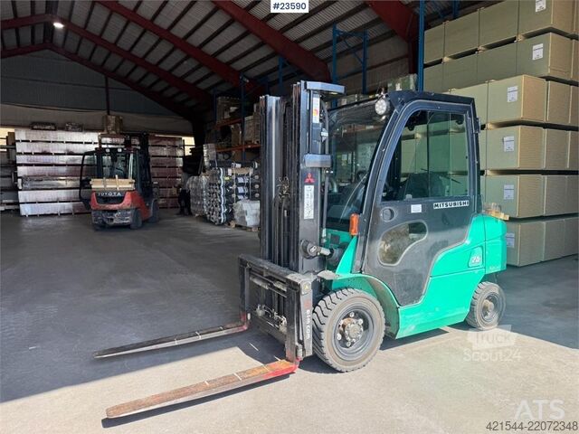 Viličar Mitsubishi FD25N Forklift WATCH VIDEO