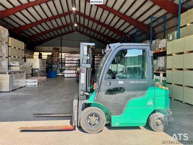 Viličar Mitsubishi FD25N Forklift WATCH VIDEO