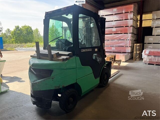Viličar Mitsubishi FD25N Forklift WATCH VIDEO