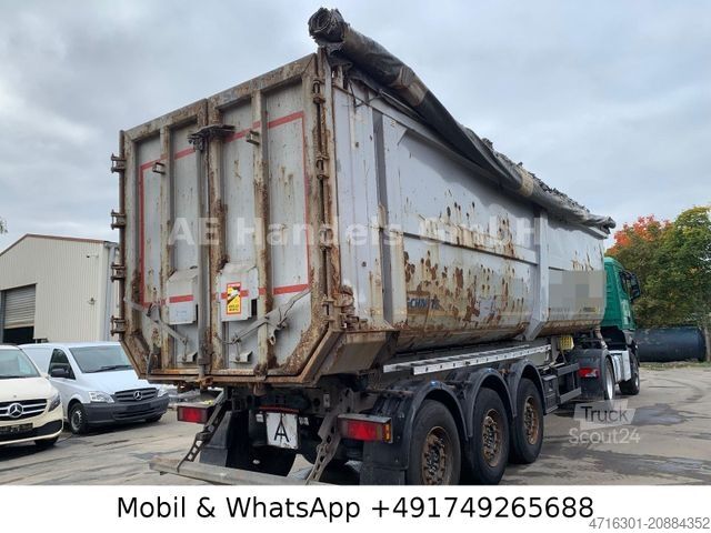 Sklopný návěs SCHMITZ CARGOBULL SGF S3 Stahl *52m³/2xSchieber/Smartboard/1.Lift