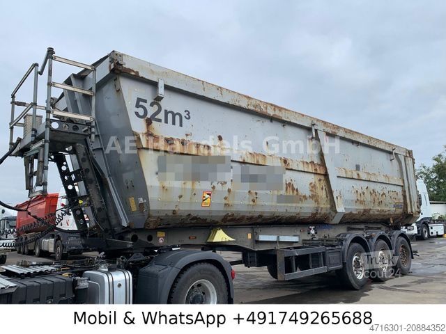 Sklopný návěs SCHMITZ CARGOBULL SGF S3 Stahl *52m³/2xSchieber/Smartboard/1.Lift