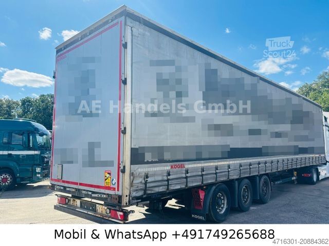 Odprta polprikolica s ponjavo KÖGEL S24-1 MEGA *Edscha/Tautliner/Lift/Wabco