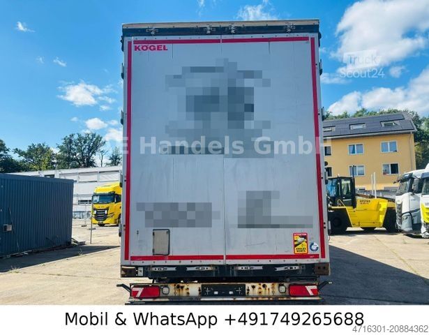 Odprta polprikolica s ponjavo KÖGEL S24-1 MEGA *Edscha/Tautliner/Lift/Wabco