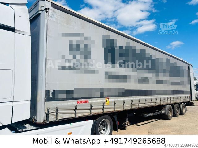 Odprta polprikolica s ponjavo KÖGEL S24-1 MEGA *Edscha/Tautliner/Lift/Wabco