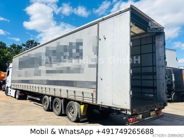 Odprta polprikolica s ponjavo KÖGEL S24-1 MEGA *Edscha/Tautliner/Lift/Wabco