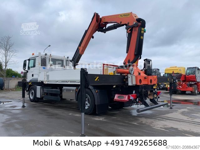 Vrachtauto met open laadbak MAN TGS  18.480 M BB 4x2 | Palfinger PK 22002 EH