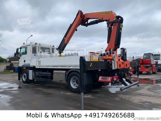 Vrachtauto met open laadbak MAN TGS  18.480 M BB 4x2 | Palfinger PK 22002 EH