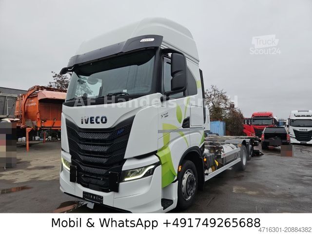Wechselfahrgestell LKW IVECO SWay 460 AS BDF LNG *Retader/Lenk+Lift/LBW/Multi