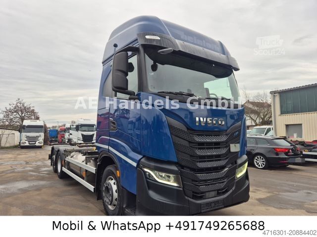 Wechselfahrgestell LKW IVECO S-Way 460 AS LL BDF LNG*Retarder/Lenk+Lift/Multi
