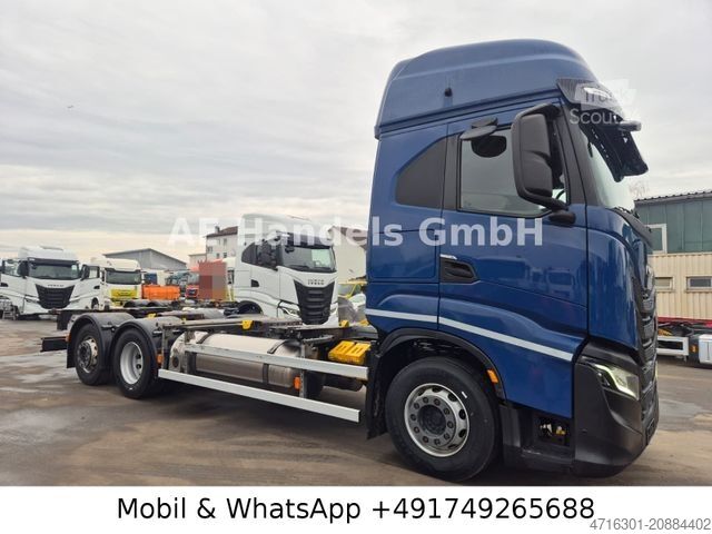 Wechselfahrgestell LKW IVECO S-Way 460 AS LL BDF LNG*Retarder/Lenk+Lift/Multi