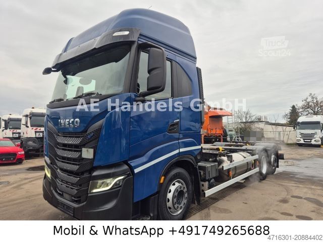 Wechselfahrgestell LKW IVECO S-Way 460 AS LL BDF LNG*Retarder/Lenk+Lift/Multi
