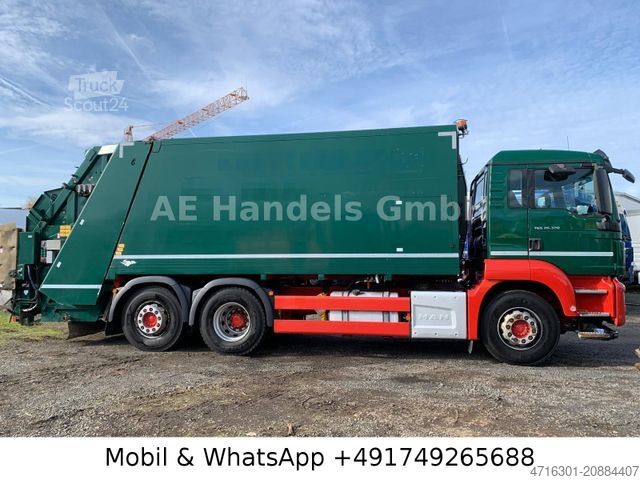 Garbage truck MAN TGS 26.320 M BL 6x2 Zoeller XXL23*Lenk+Liftachse