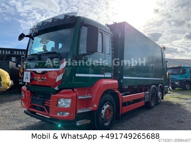 Garbage truck MAN TGS 26.320 M BL 6x2 Zoeller XXL23*Lenk+Liftachse