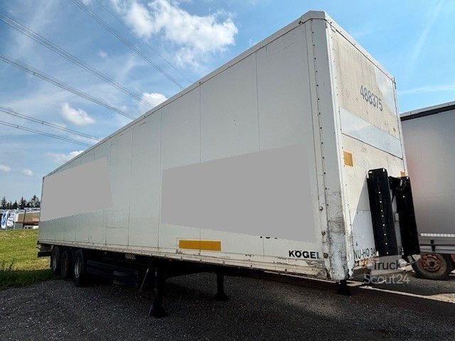 Semirimorchio furgonato KÖGEL 3-Achs Koffer Doppelstock+BPW+Luft+Rolltor+TÜV