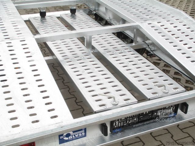 Remorcă transport auto BLYSS Adam VDI geprüft! 500x210x5cm 3500kgGG