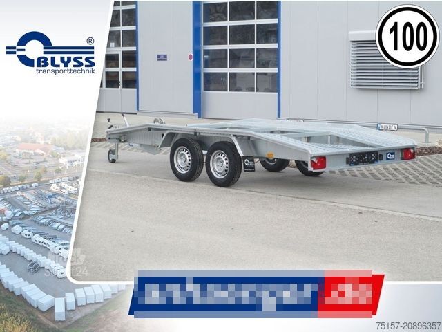 Remorcă transport auto BLYSS Adam Fahrzeugtransporter 450x210cm 2700kgGG