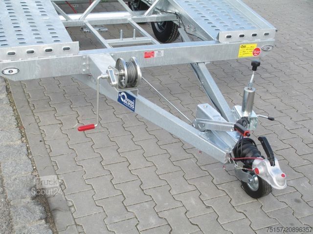 Remorque porte-voitures BLYSS Adam Fahrzeugtransporter 450x210cm 2700kgGG