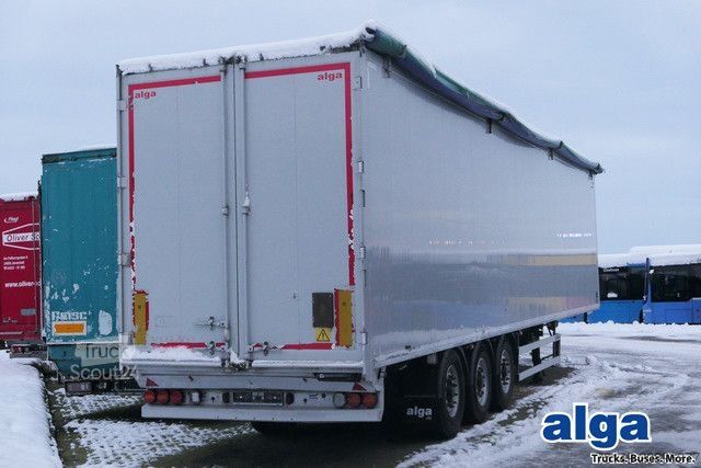 Semi-remorque à plancher roulant KNAPEN K 100, 92m³, 10mm Boden, Funk, Luft-Lift, BPW