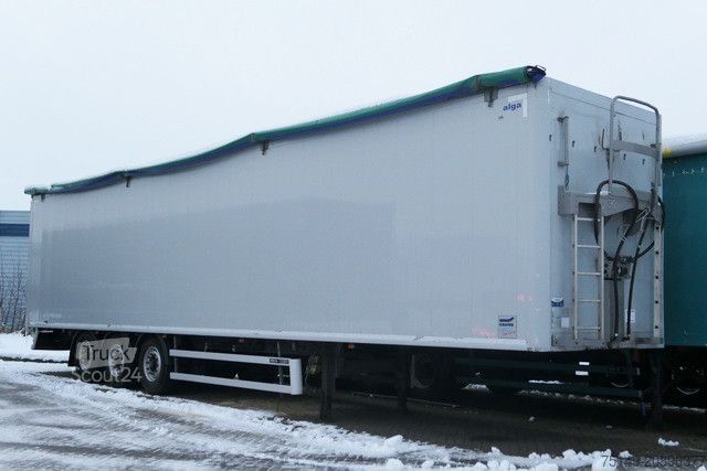 Semi-remorque à plancher roulant KNAPEN K 100, 92m³, 10mm Boden, Funk, Luft-Lift, BPW