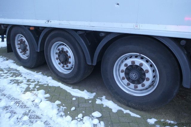 Semi-remorque à plancher roulant KNAPEN K 100, 92m³, 10mm Boden, Funk, Luft-Lift, BPW