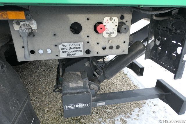 Semi-remorque fourgon SPIER SGL 290, LBW 3,0to., SAF, 11.100mm lang, Luftfe.