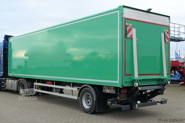 Kofferauflieger SPIER SGL 110, 1-Achser, LBW 3,0to., Luftfederung