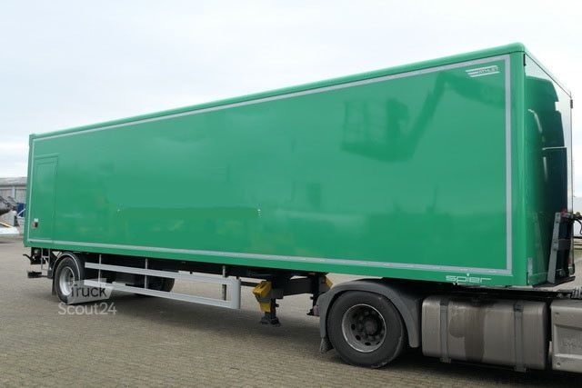 Kofferauflieger SPIER SGL 110, 1-Achser, LBW 3,0to., Luftfederung