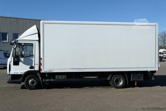 Transporter mit Koffer IVECO 80E18 4x2, TÜV NEU, AHK, LBW, Klima, 3. Sitz