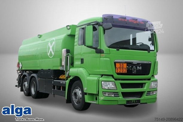 Βυτιοφόρο φορτηγό MAN 26.400 TGS 6x2, Esterer, Unten- u. Obenbefüllung