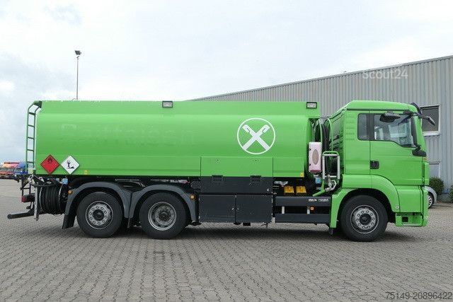 Tanker truck MAN 26.400 TGS 6x2, Esterer, Unten- u. Obenbefüllung