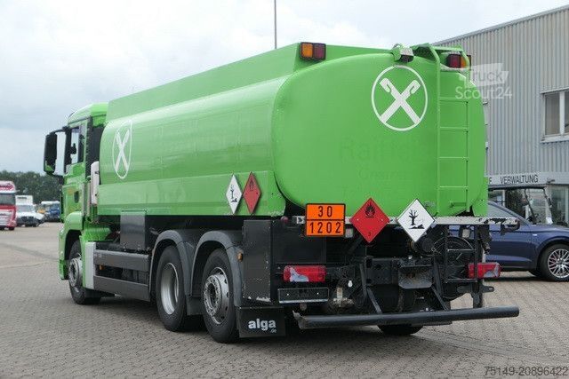 Βυτιοφόρο φορτηγό MAN 26.400 TGS 6x2, Esterer, Unten- u. Obenbefüllung