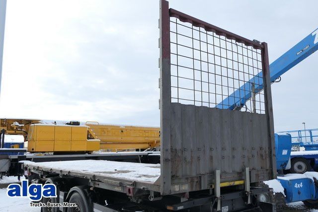 Remorcă cu șasiu interschimbabil KRONE WP 7.3 LF4, BDF, Wechselbrücke, Zurrösen